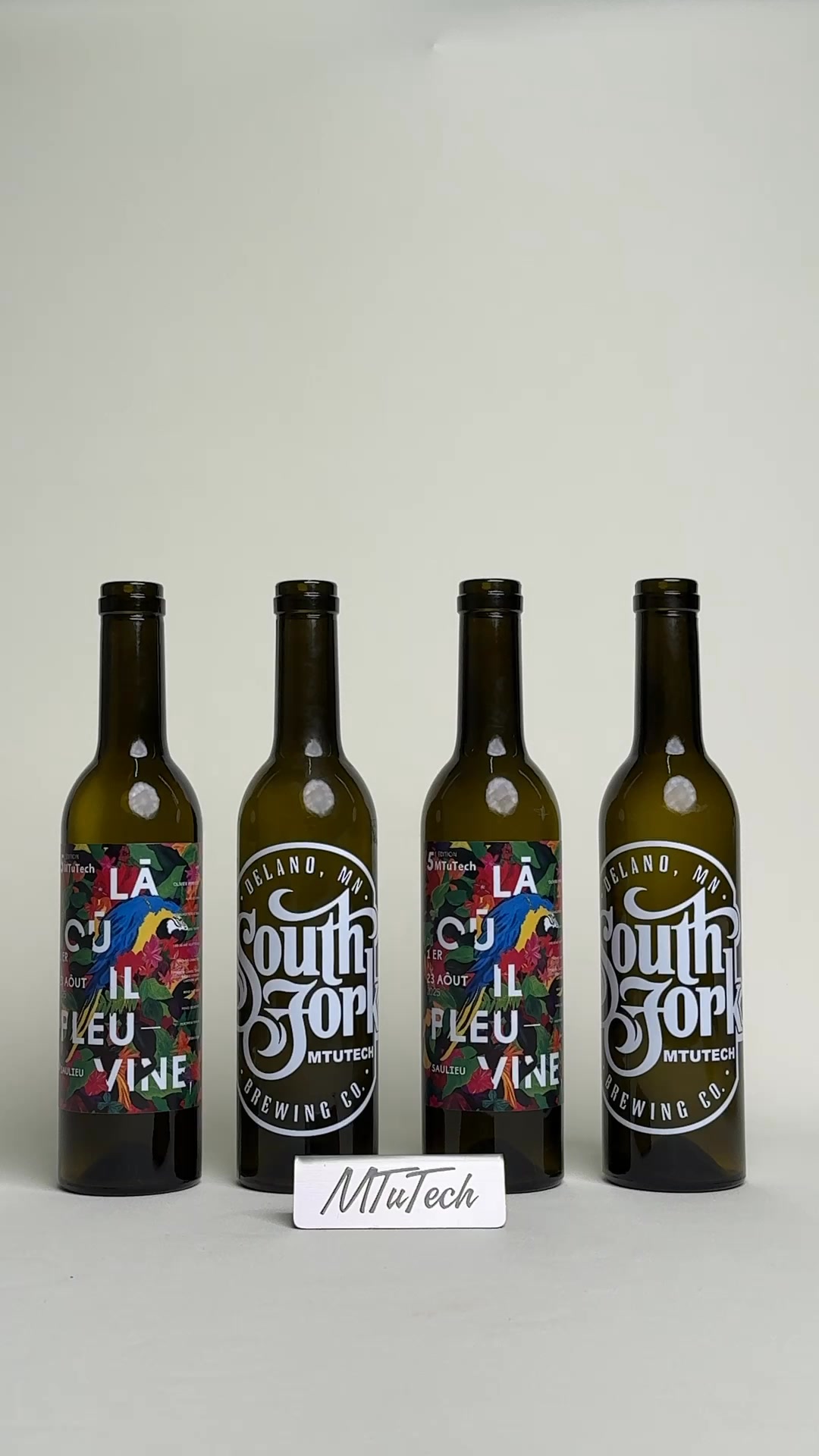 UV Printing Solution FOR CLEAR Bottles