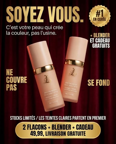 Plus que quelques flacons avant rupture