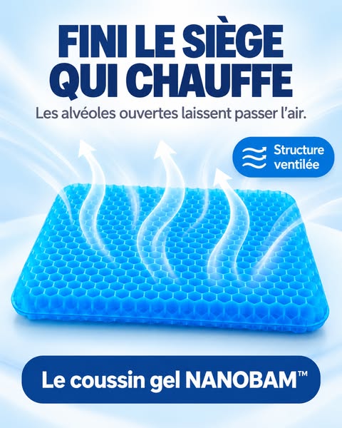 Assis des heures, sans inconfort
