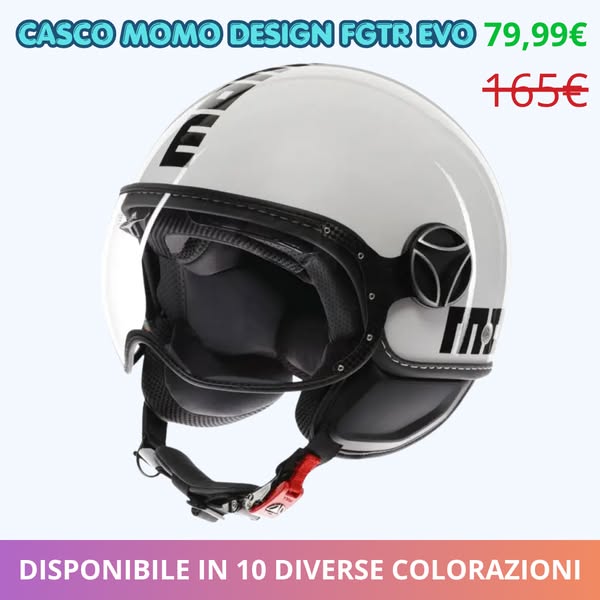 Casco Momo Design: Vari Colori Disponibili