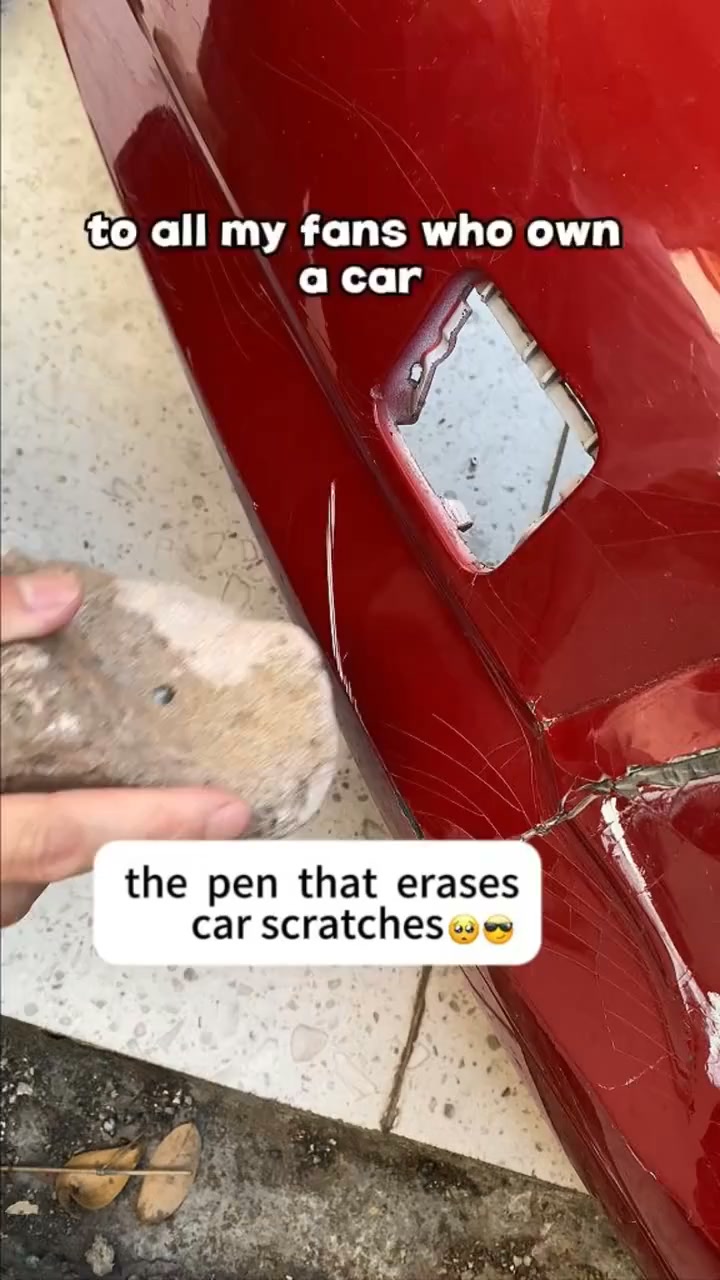 That Tiny Scratch Is All You Can See Now