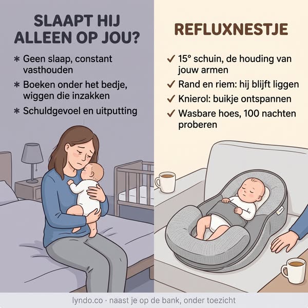 Stop reflux & darmkrampjes – zodat je baby eindelijk kan slapen