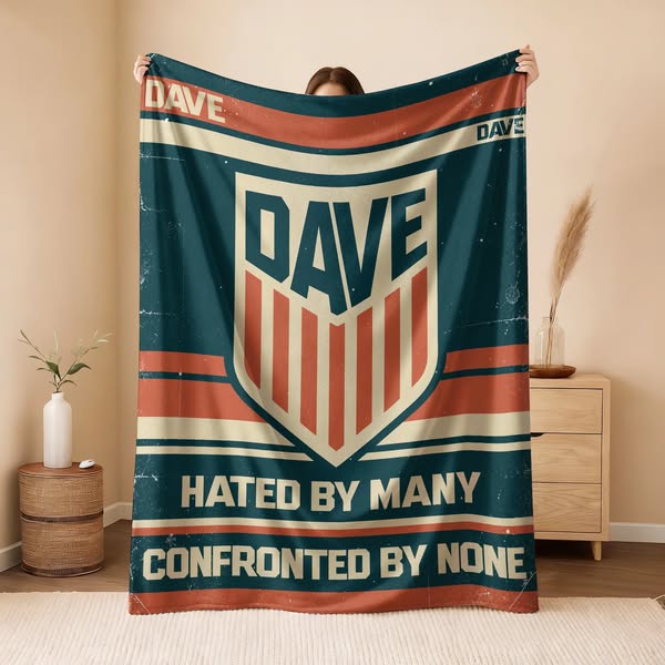 Personalized Name Blanket
