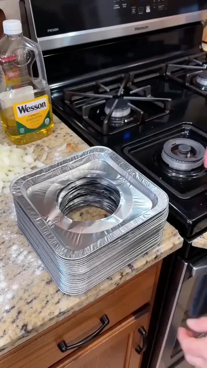 Gas Stove Aluminum Foil Pad