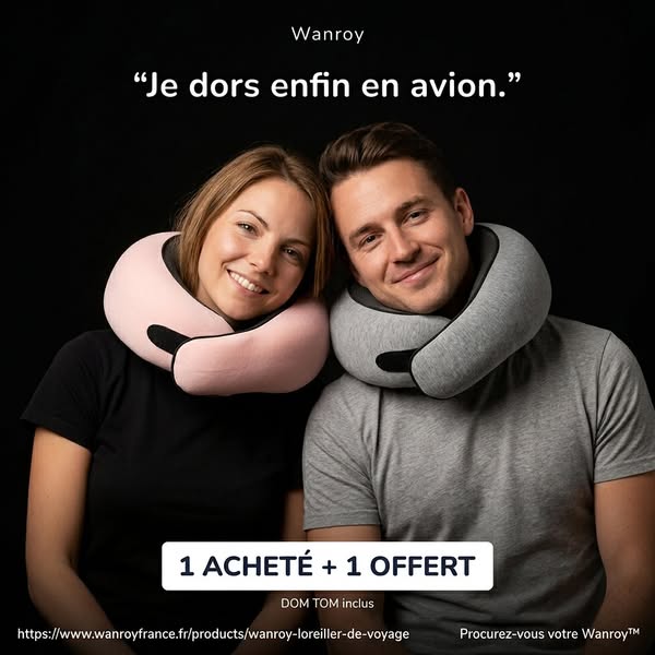 Livraison DOM TOM - Ne dormez plus jamais inconfortablement – découvrez le Wanroy™ ! Expédiée sous 24/48h GRATUITE