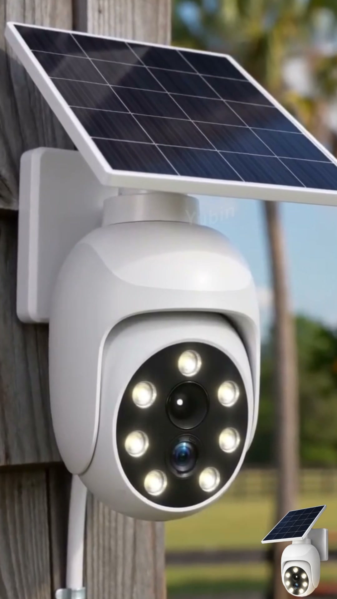 A "security camera" that doesn't need electricity.