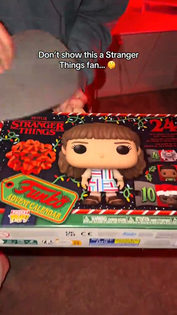 Stranger Things Advent Calendar 2026 24 Days of Iconic Stranger Things Mini‑Figure Surprises