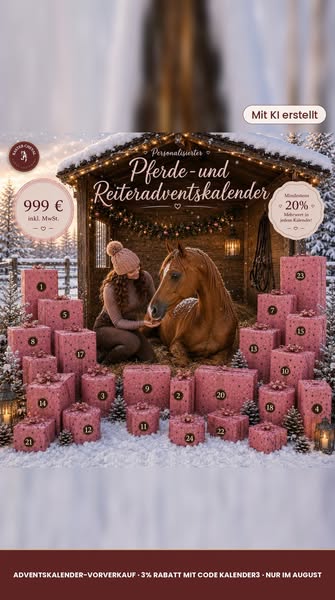 Pferd-Adventskalender-Vorverkauf!