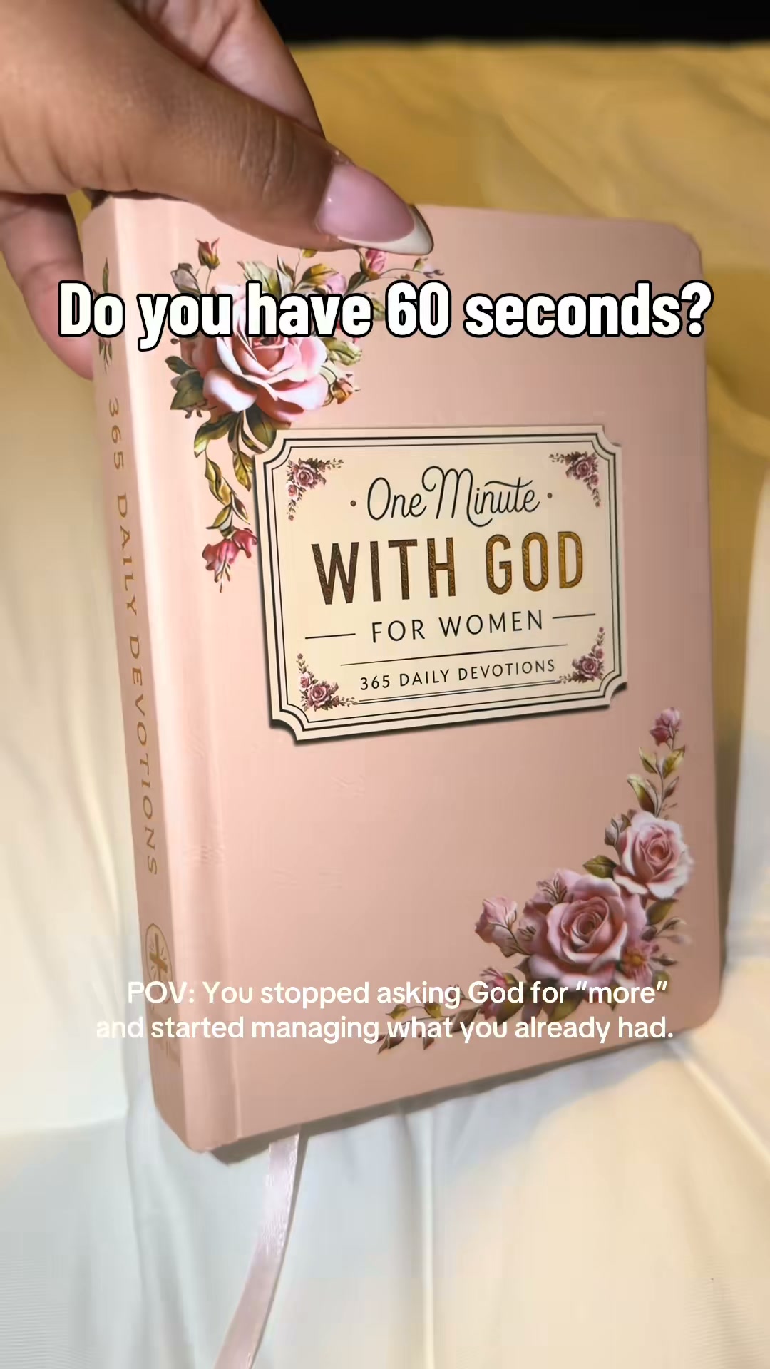 For women who've given up on devotionals.