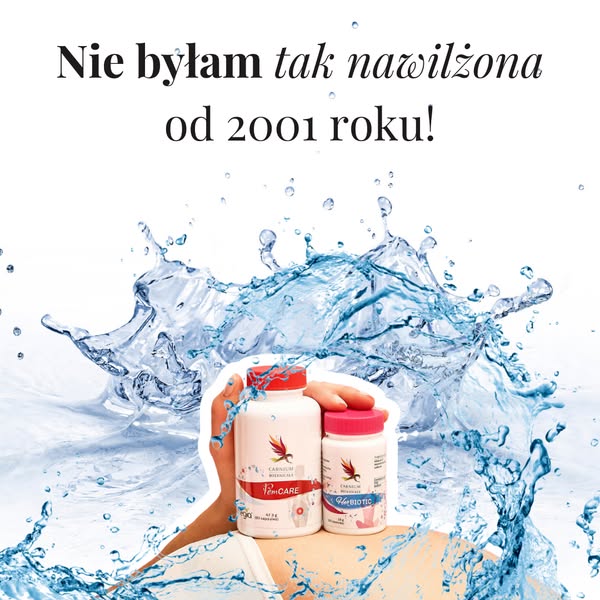 Zestaw dla KOBIET - nawilża, chroni przed infekcjami, reguluje hormony!