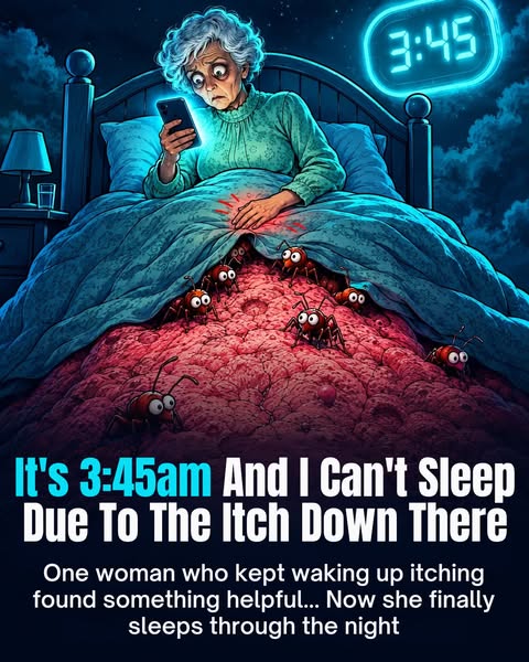 My solution for intense vaginal itching at night