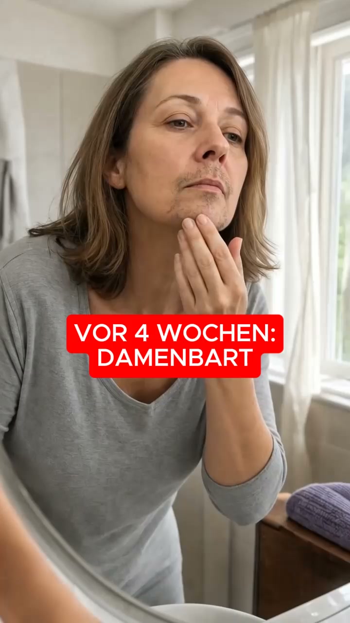Damenbart? Hör auf zu rasieren, zupfen oder Lasern!