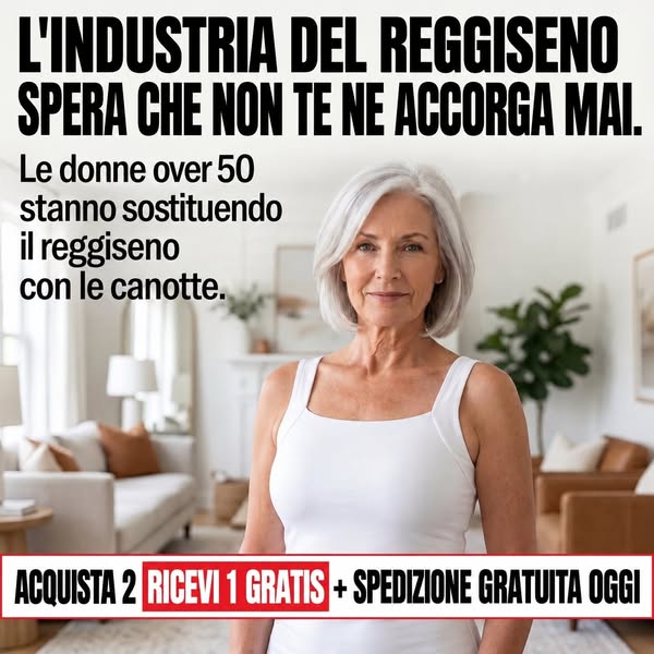 Il 2026 è l’anno senza reggiseno!