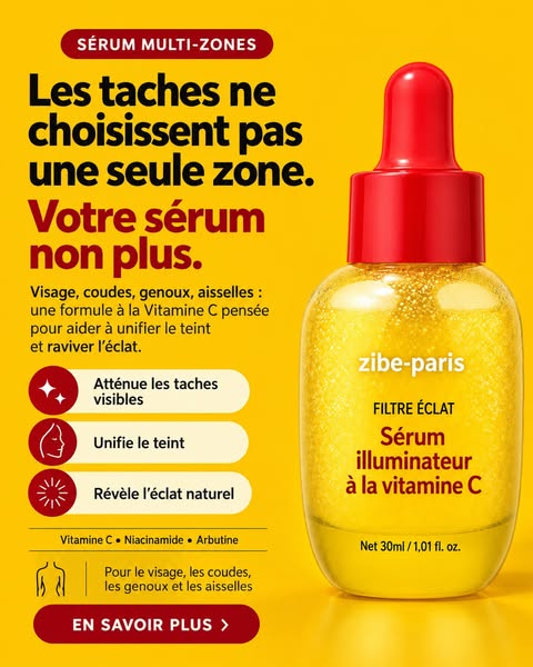 Taches atténuées en 7 jours