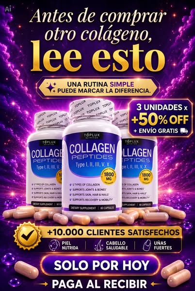 Colágeno 5 en 1, el que de verdad funciona
