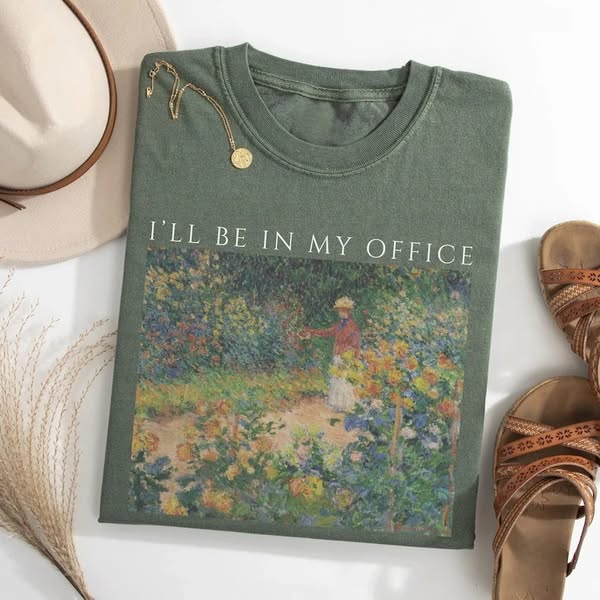 "I'll Be In My Office" Garden Tee