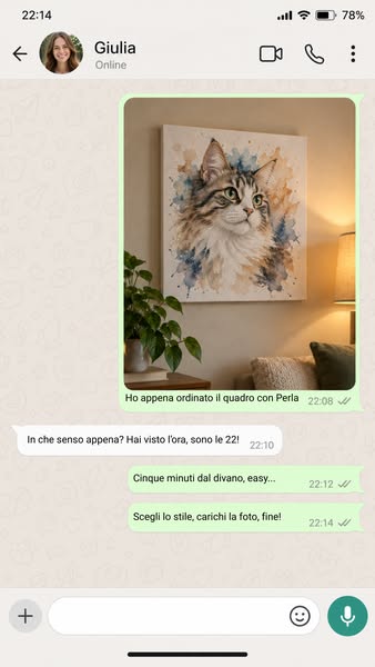 Dalla foto al ritratto in due minuti.
