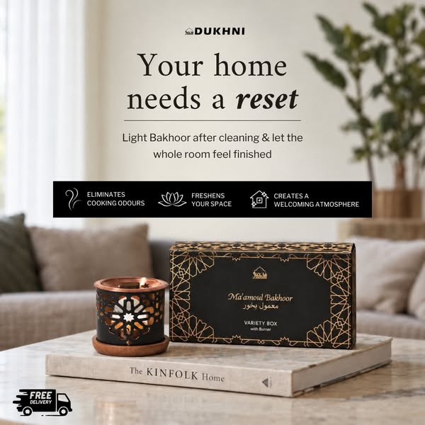 Bakhoor Starter Kit with Burner