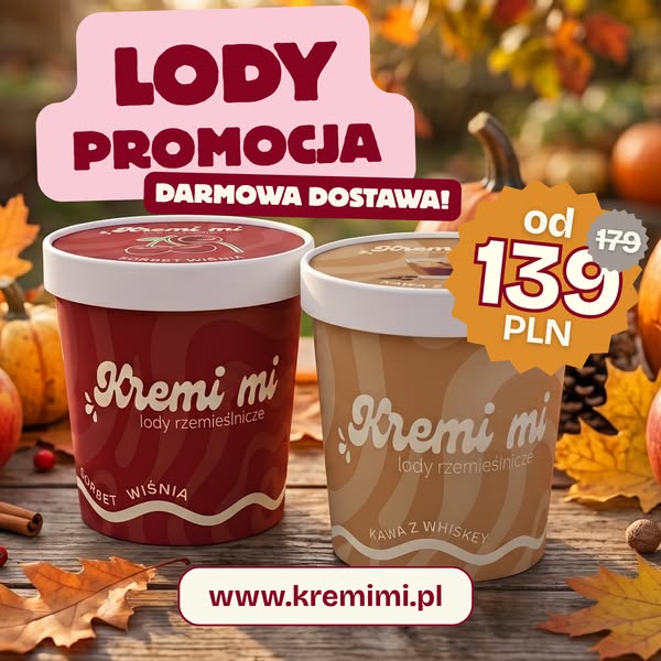 Twoje lody wciąż tu są! Dokończ zamówienie
