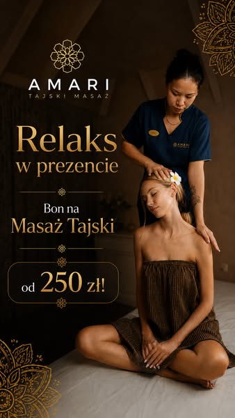 Bon na tajski masaż w prezencie