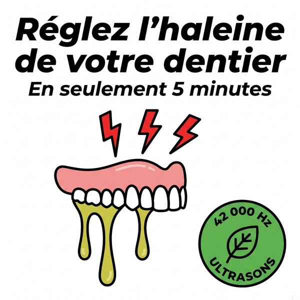 Lisez ceci si vous portez un dentier