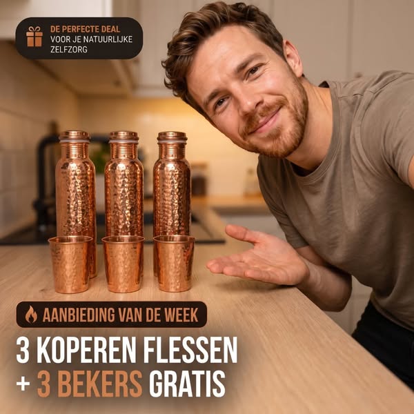 Puur koper. Levenslange garantie. Gratis verzending. Marieke & Juul™: de wellness-investering die je verdient.