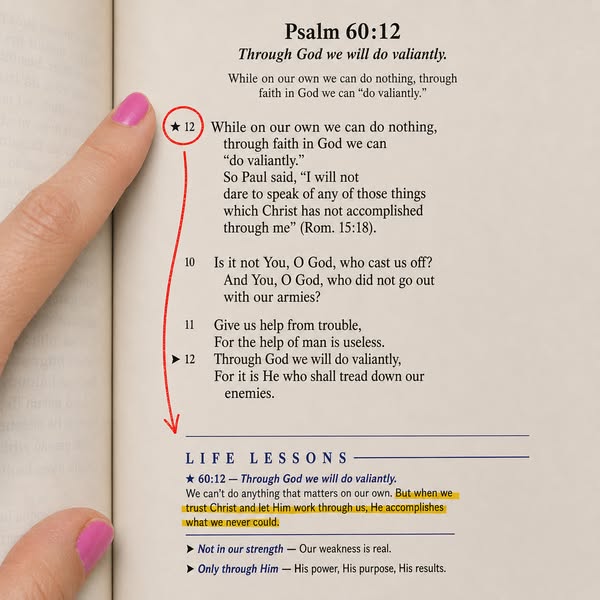 That confusing verse was never your fault