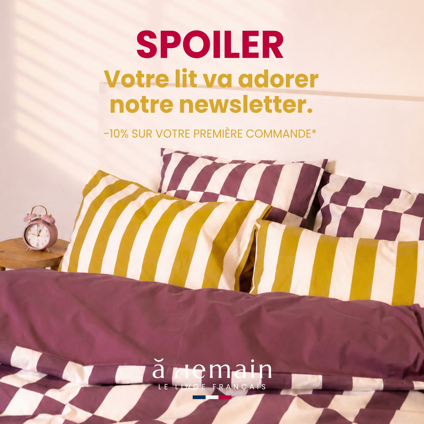 10 % sur votre première commande
