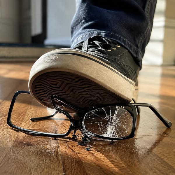 ONE STEP. ONE PAIR RUINED.