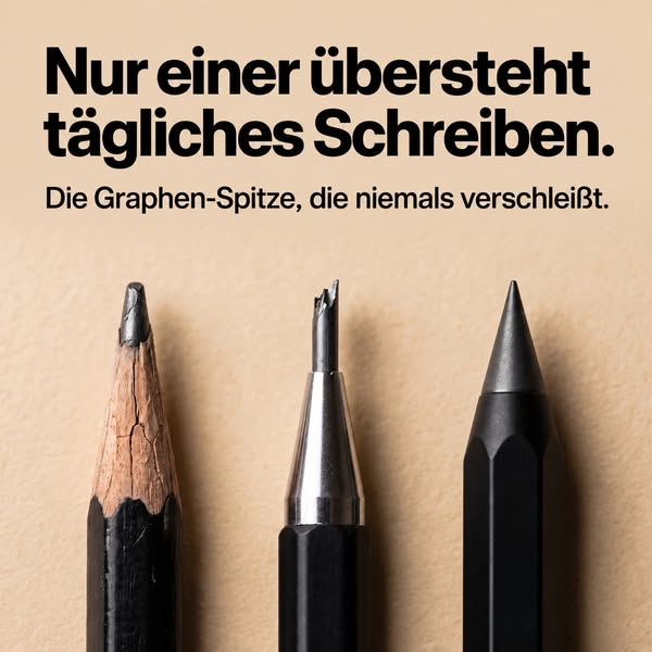 Verabschieden Sie sich von Einweg-Bleistiften