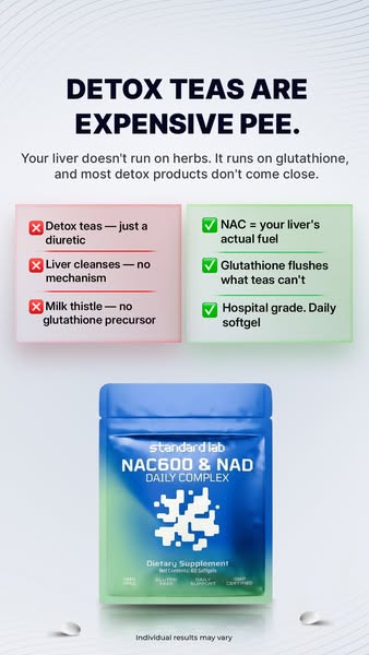 Your liver's been filtering for decades. It's never been cleaned.