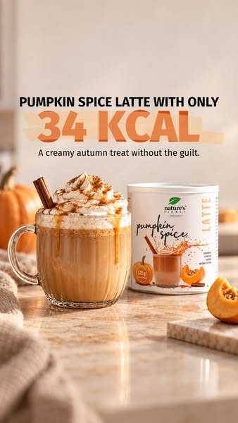 Latte with only 34 kcal