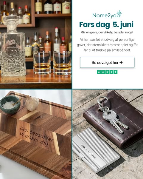 Find den perfekte fars dag gave