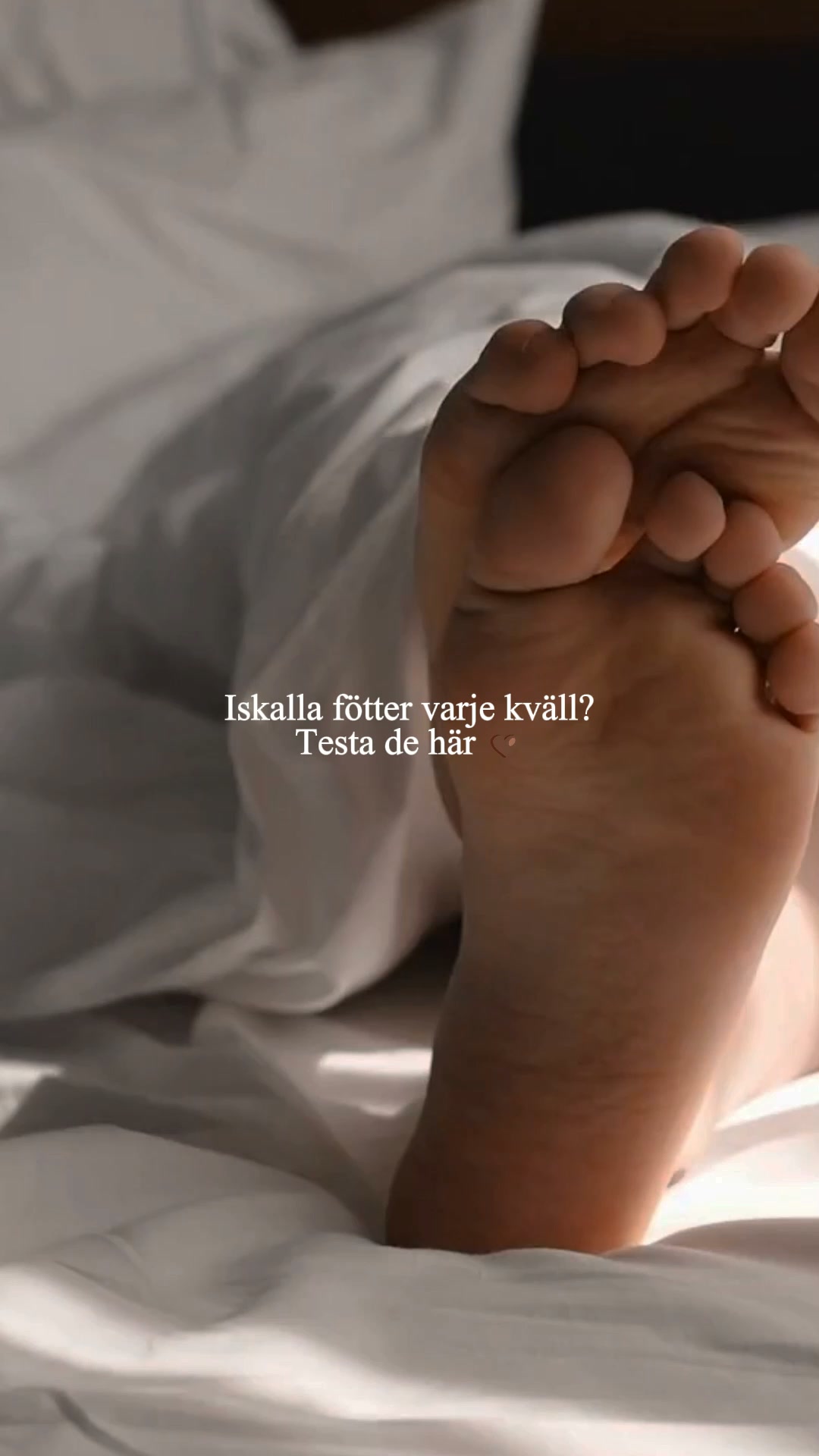 Varma fötter hela hösten