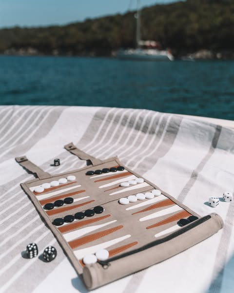 Rejsevenligt backgammon!