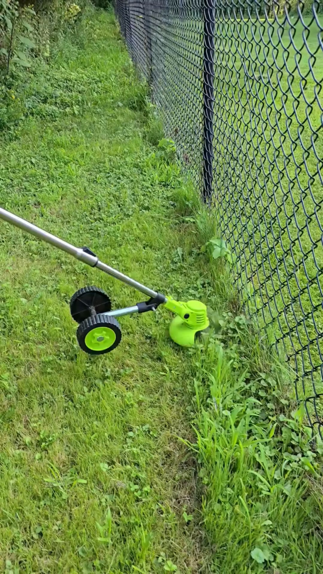 Ultimate Wheeled Weed Trimmer Kit | 2 Batteries Included!