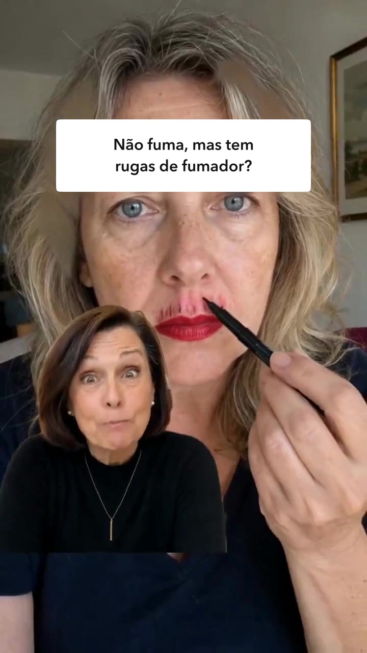 Adeus às rugas dos lábios