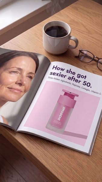 Collagen creams can't absorb. This serum can.