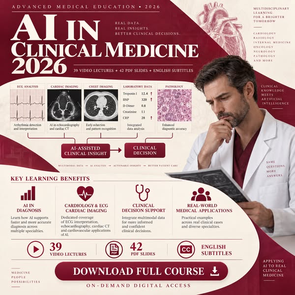 Harvard AI in Clinical Medicine 2026