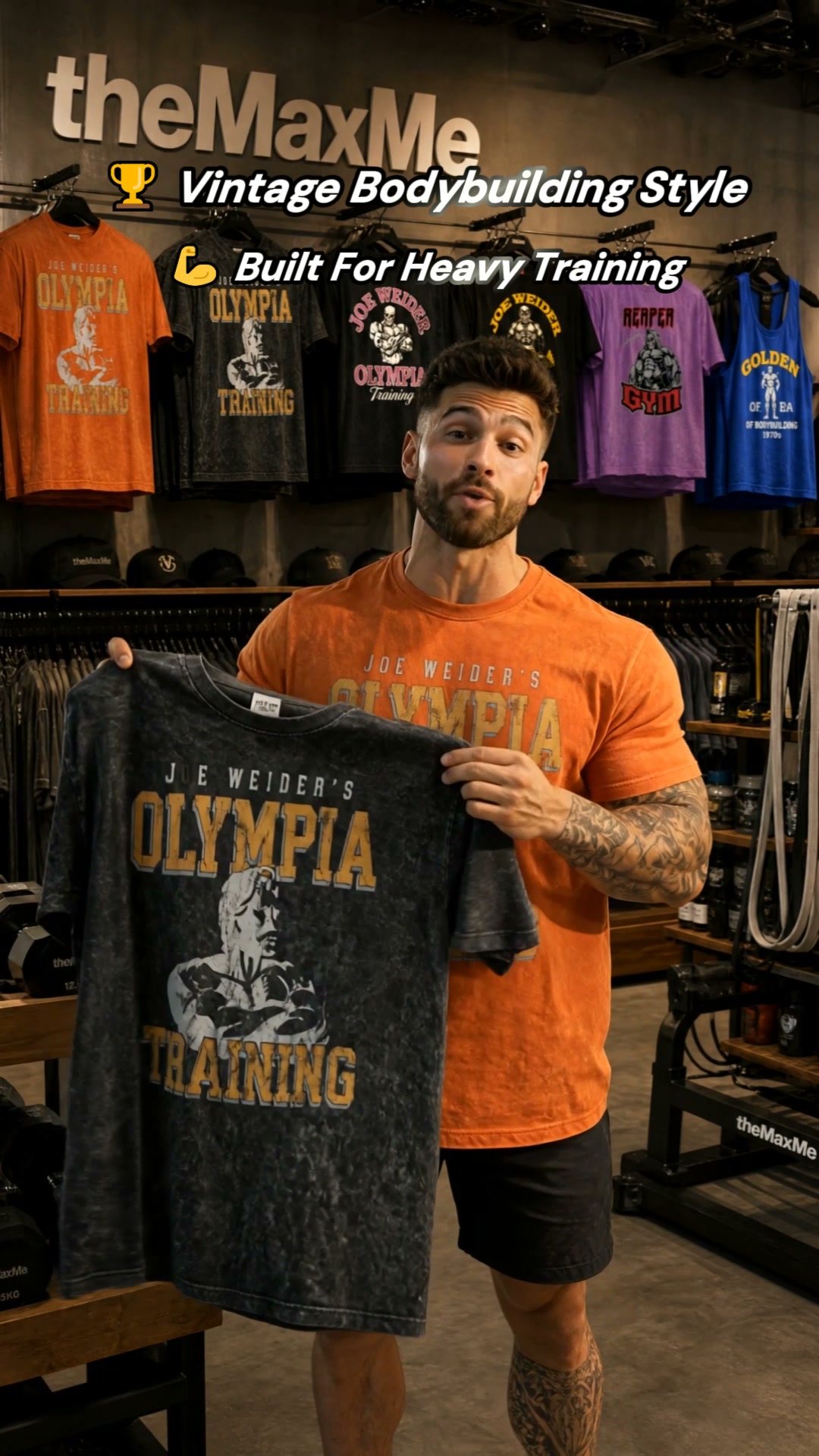 Old-School Gym Energy
