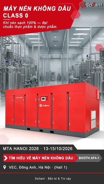 100% Clean Air. Oil-Free Class 0 for Food & Pharma.