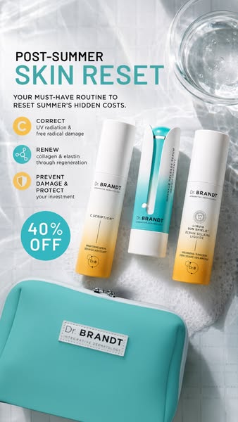 Get 40% Off Post-Summer Reset