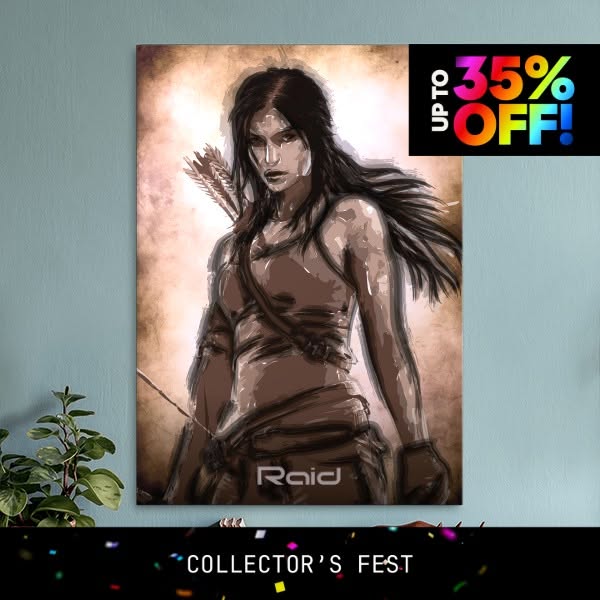 Raid Metal Poster