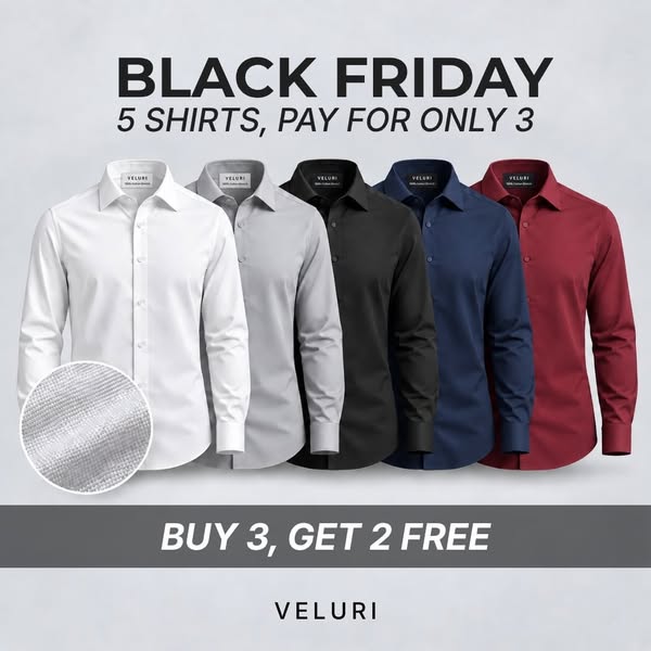 Buy 3 Shirts, Get 2 Free