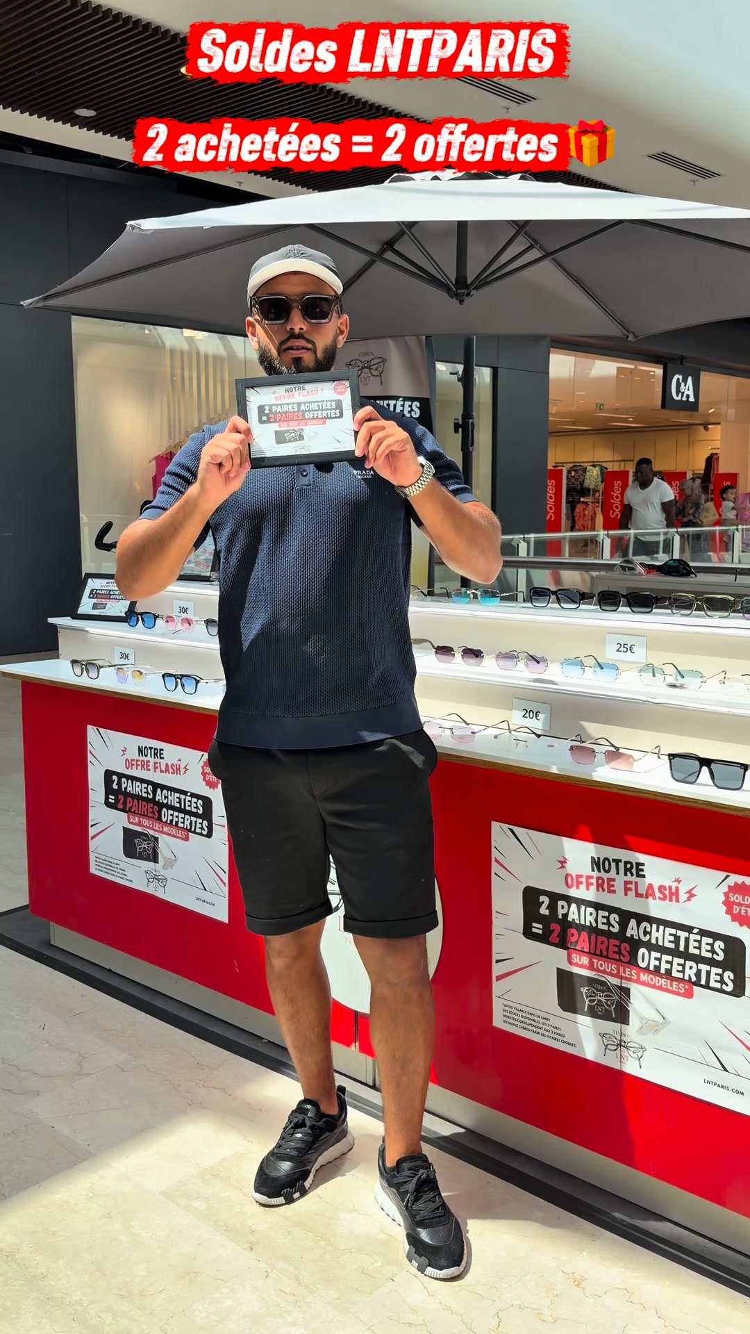 2 paires achetées = 2 paires offertes Les Soldes c'est maintenant !