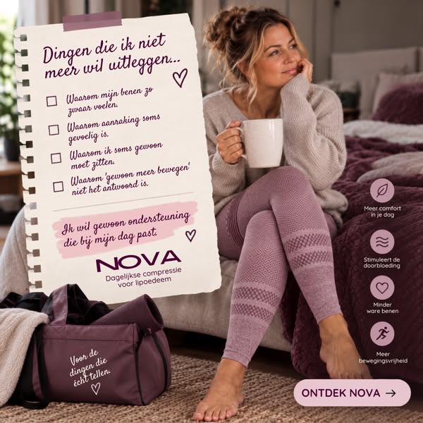 Lipoedeem vraagt andere ondersteuning