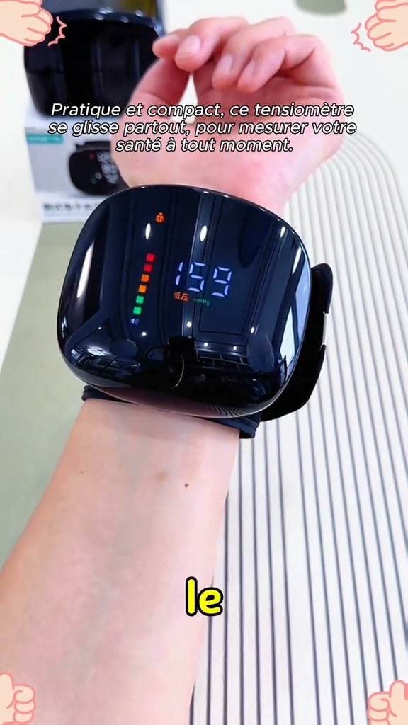 Ta pression, en 30 secondes, sans sortir de chez vous