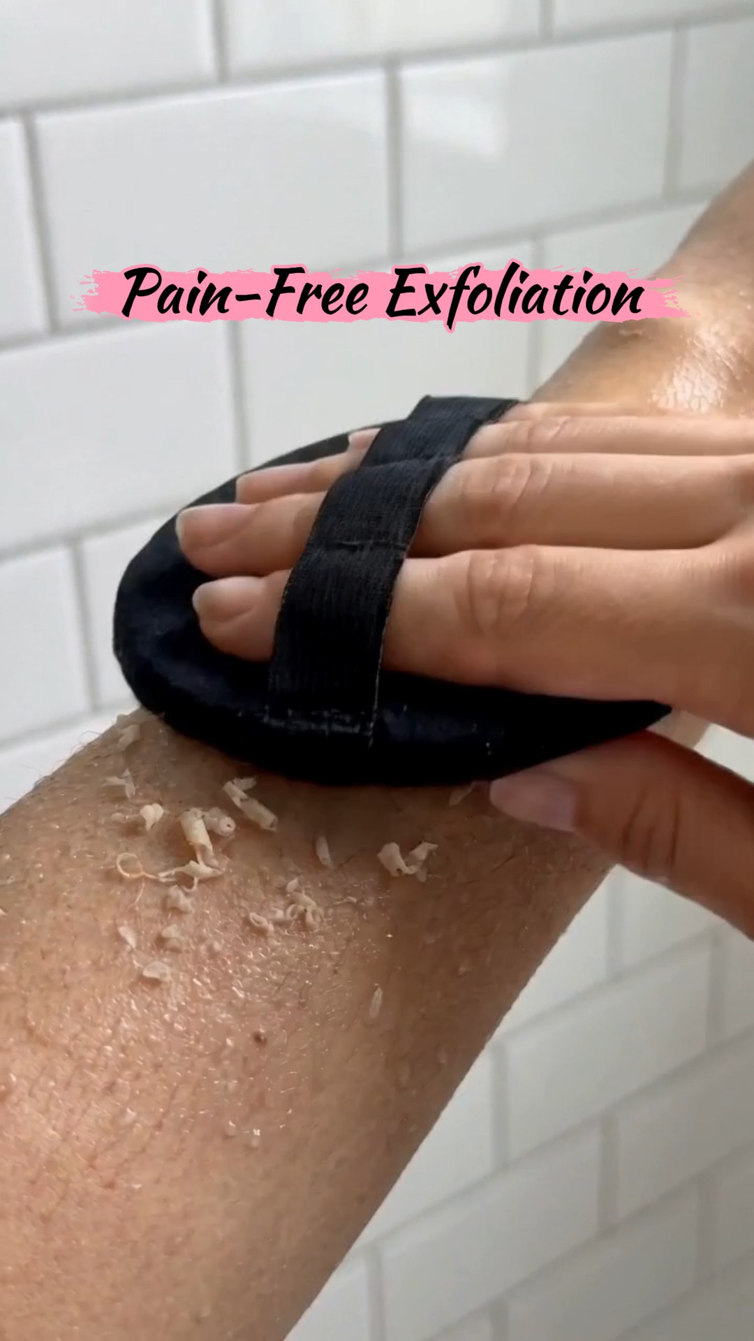 Travel-Friendly Soft Skin Exfoliator Pad For Shower