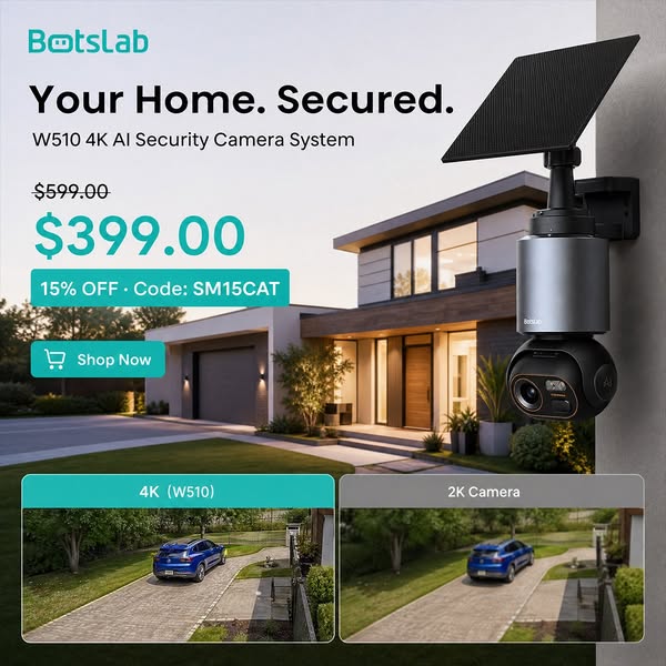 4K AI Security — See Everything, Miss Nothing