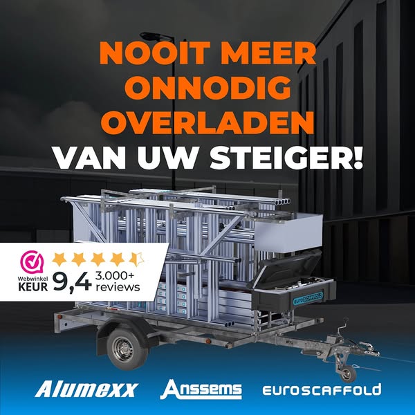 Transporteer je steiger als een pro